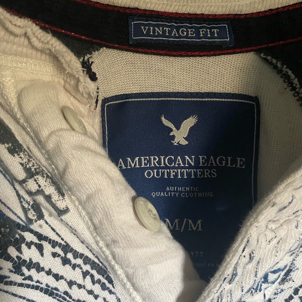 Vintage American eagle henley - Picture 2 of 3